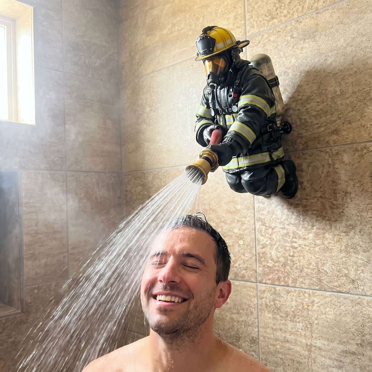 The Firefighter Shower Head